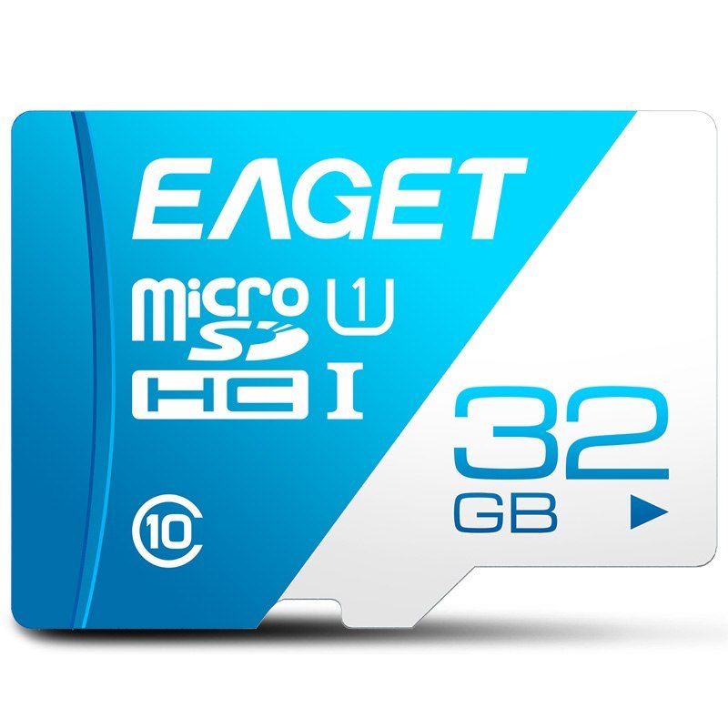 Carte Mémoire Micro SD EAGET T1 – 32GB / 64GB / 128GB – Class 10 Haute Vitesse UHS-I 80MB/s