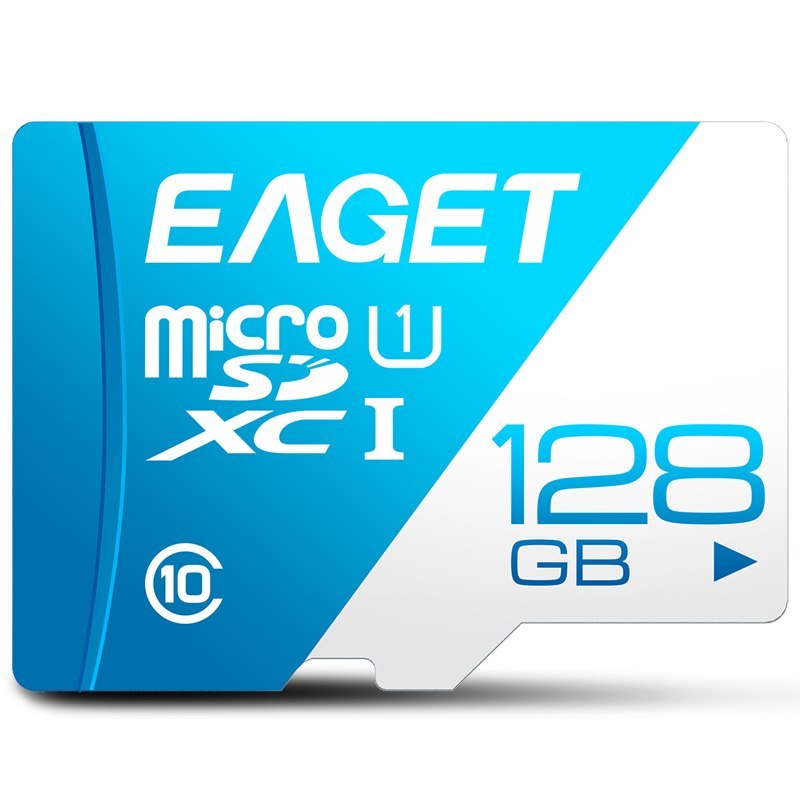 Carte Mémoire Micro SD EAGET T1 – 32GB / 64GB / 128GB – Class 10 Haute Vitesse UHS-I 80MB/s
